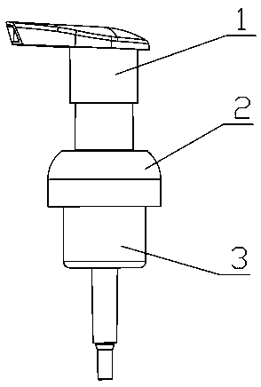 Foam pump with breathing sheet