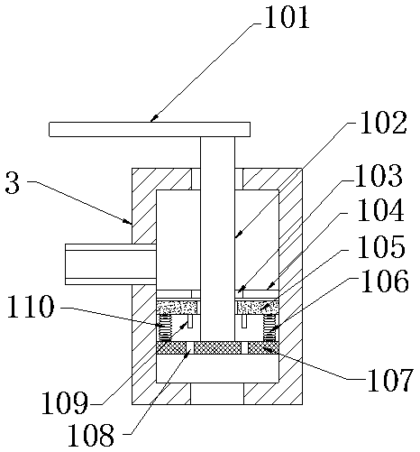 Safety valve plate buffer mechanism