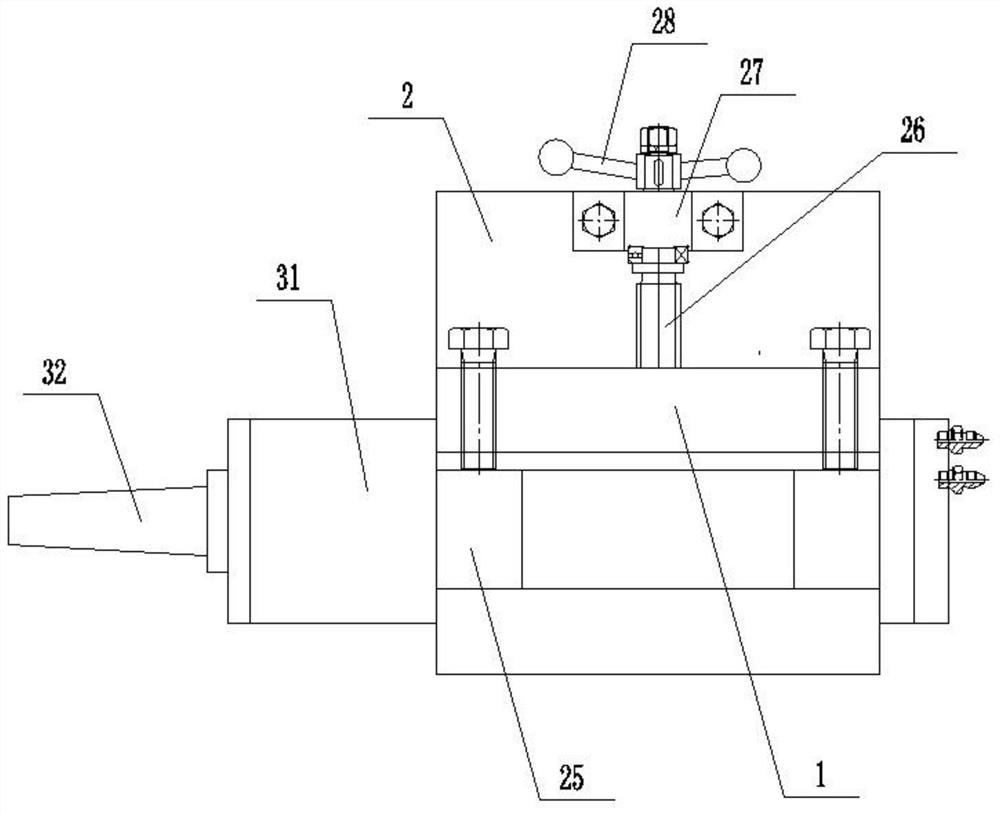 Method for achieving high-speed cutting on center lathe and multifunctional machine head