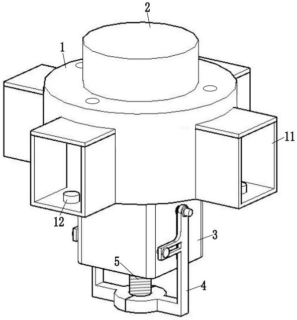 A fire alarm and area fire extinguishing device