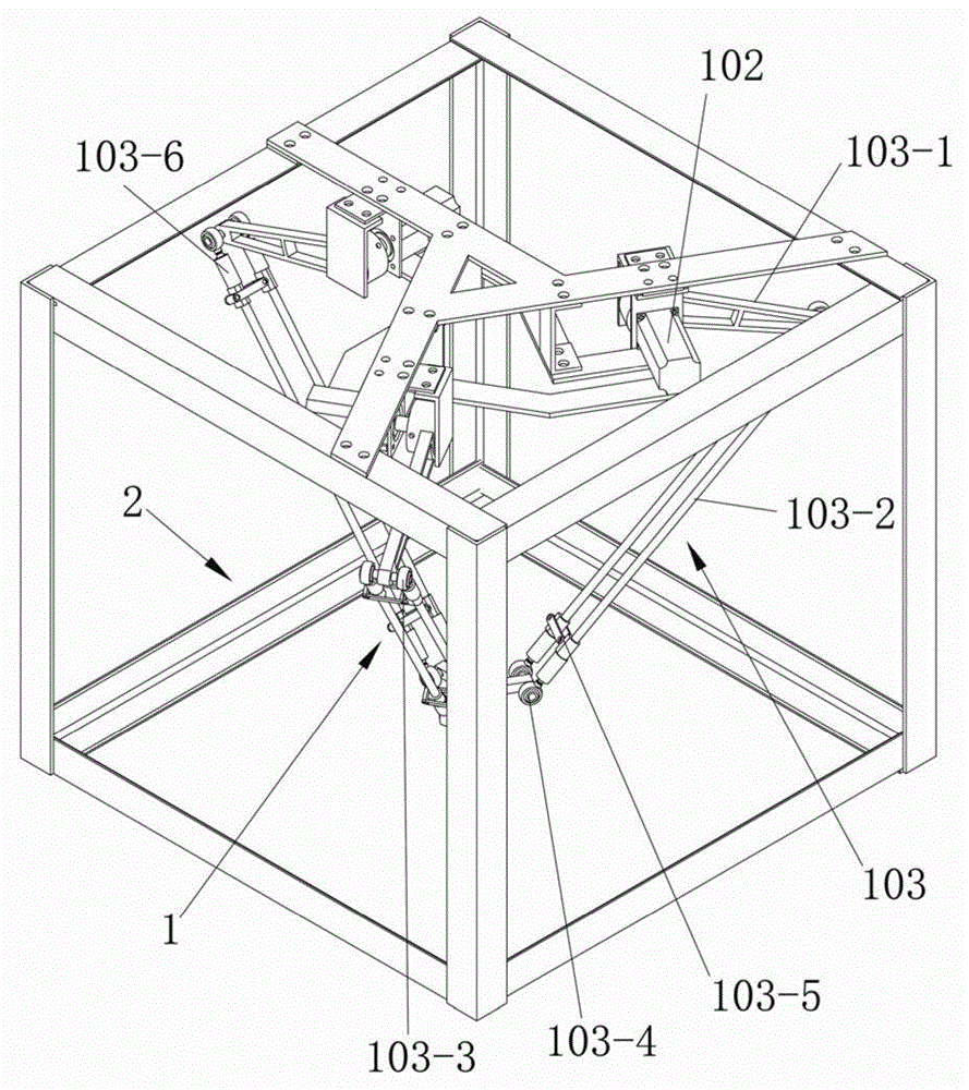 Delta parallel-connection mechanical hand for teaching