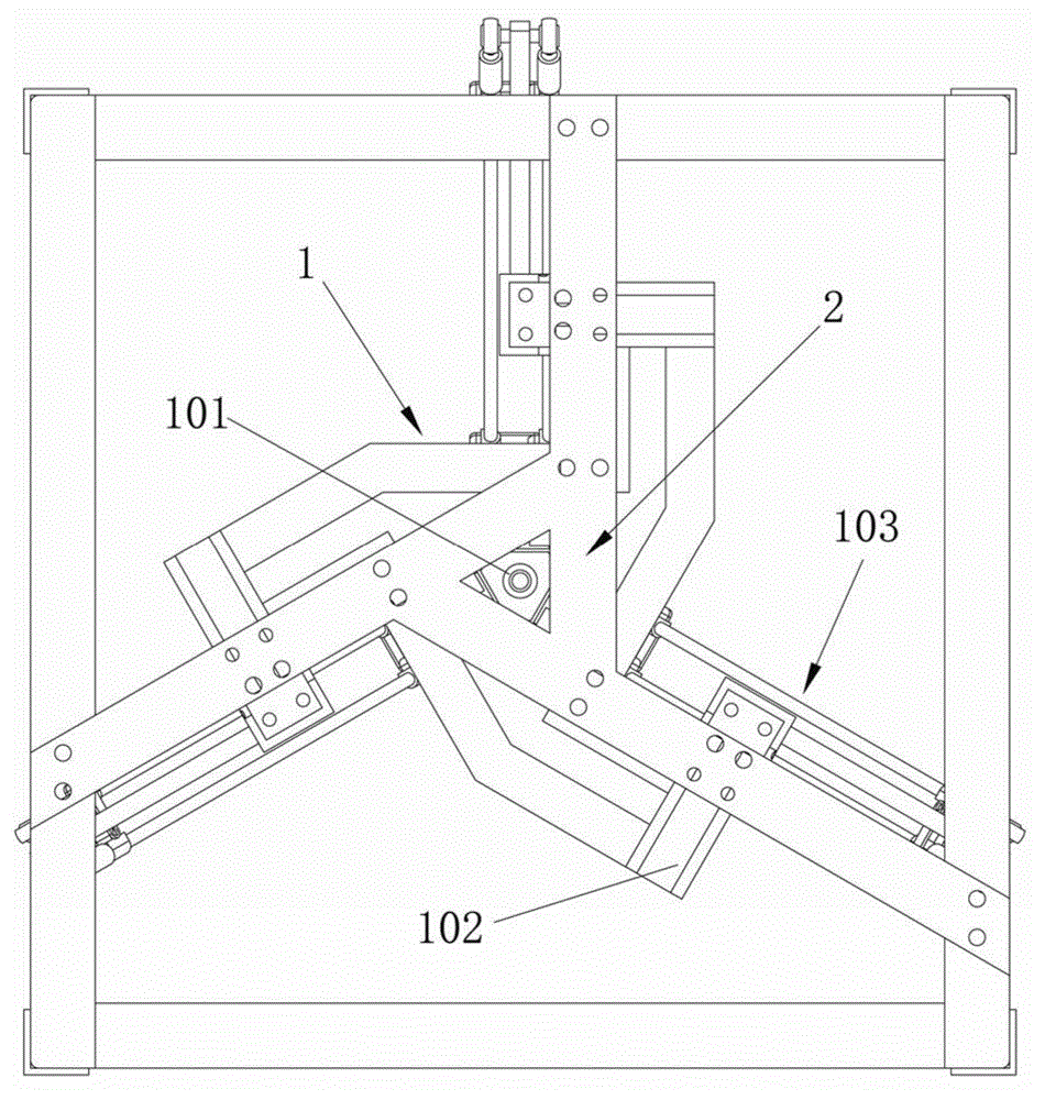 Delta parallel-connection mechanical hand for teaching