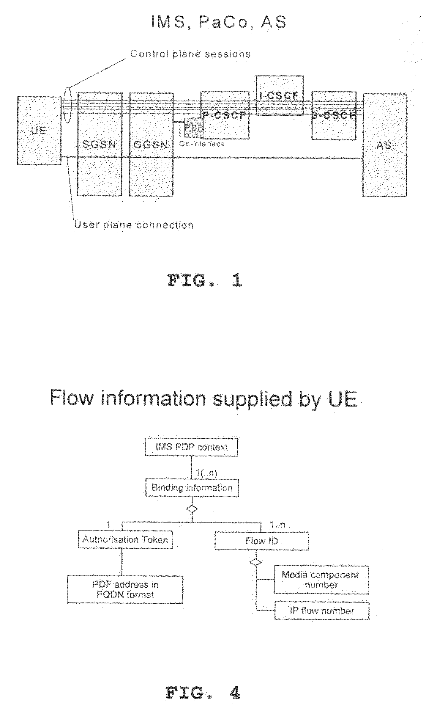 Multiplexing media components of different sessions reference to related applications