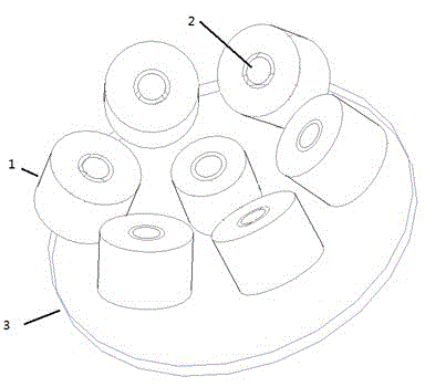 Multi-coil electromagnetic type haptic feedback device and method