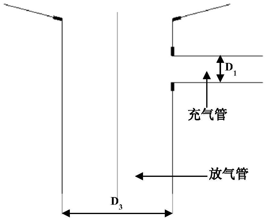 Rapid inflating and deflating device for celebration palace lantern