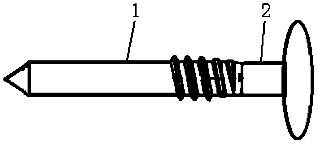 Channel built-in bone tumor pathological tissue taking-out device