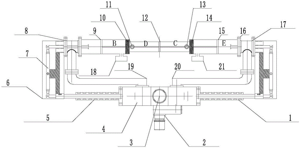 Self-controlled oil well casing gas recycling device