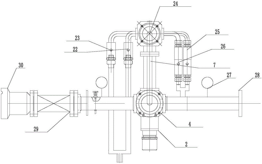 Self-controlled oil well casing gas recycling device