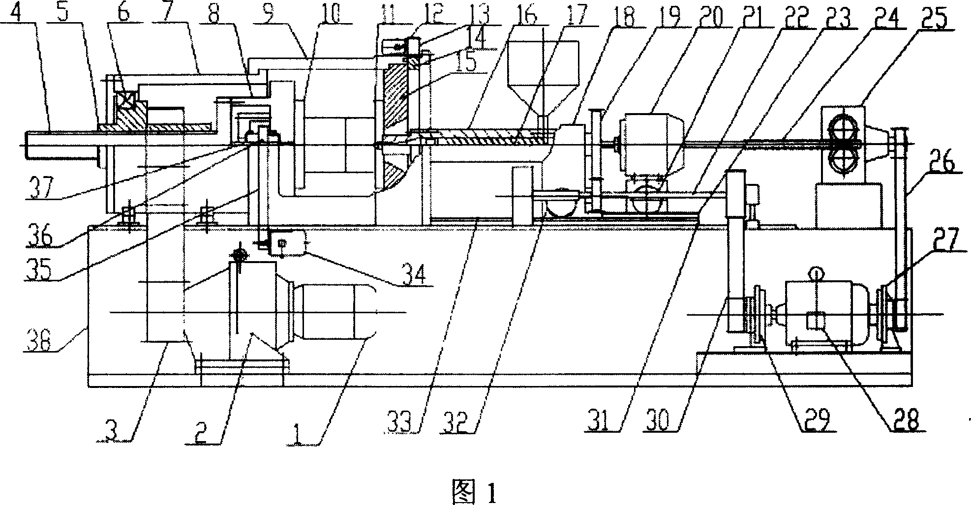 Electrically driven reverse mold moving and pulse pressure inducing injection molding process and apparatus