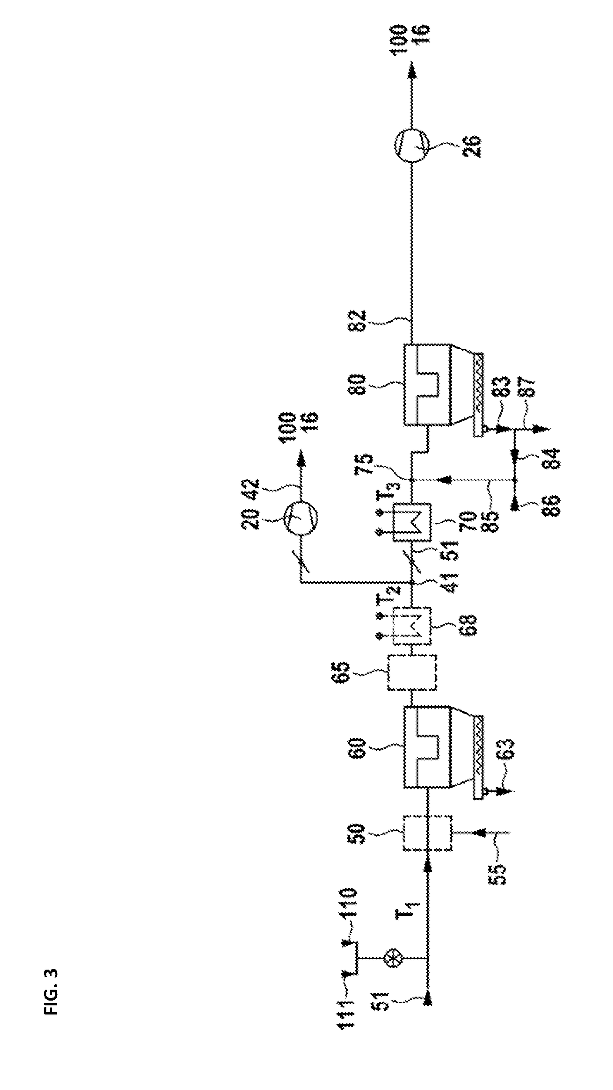 Cement clinker line and a method for operating a cement clinker line