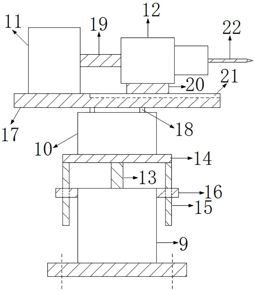 A lithium battery linear sensing detection primary disassembly device and method