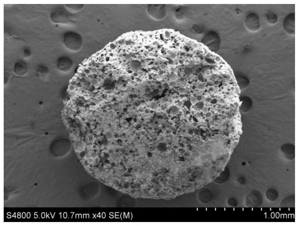 Bone filling material with long-acting antibacterial function as well as application and preparation method thereof