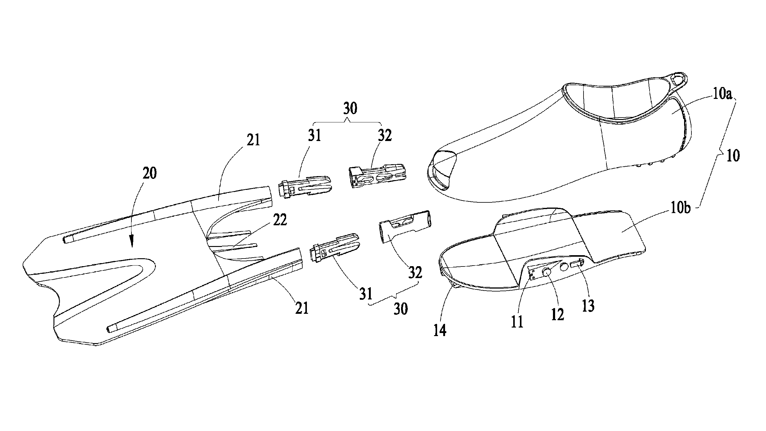 Detachable swim fin