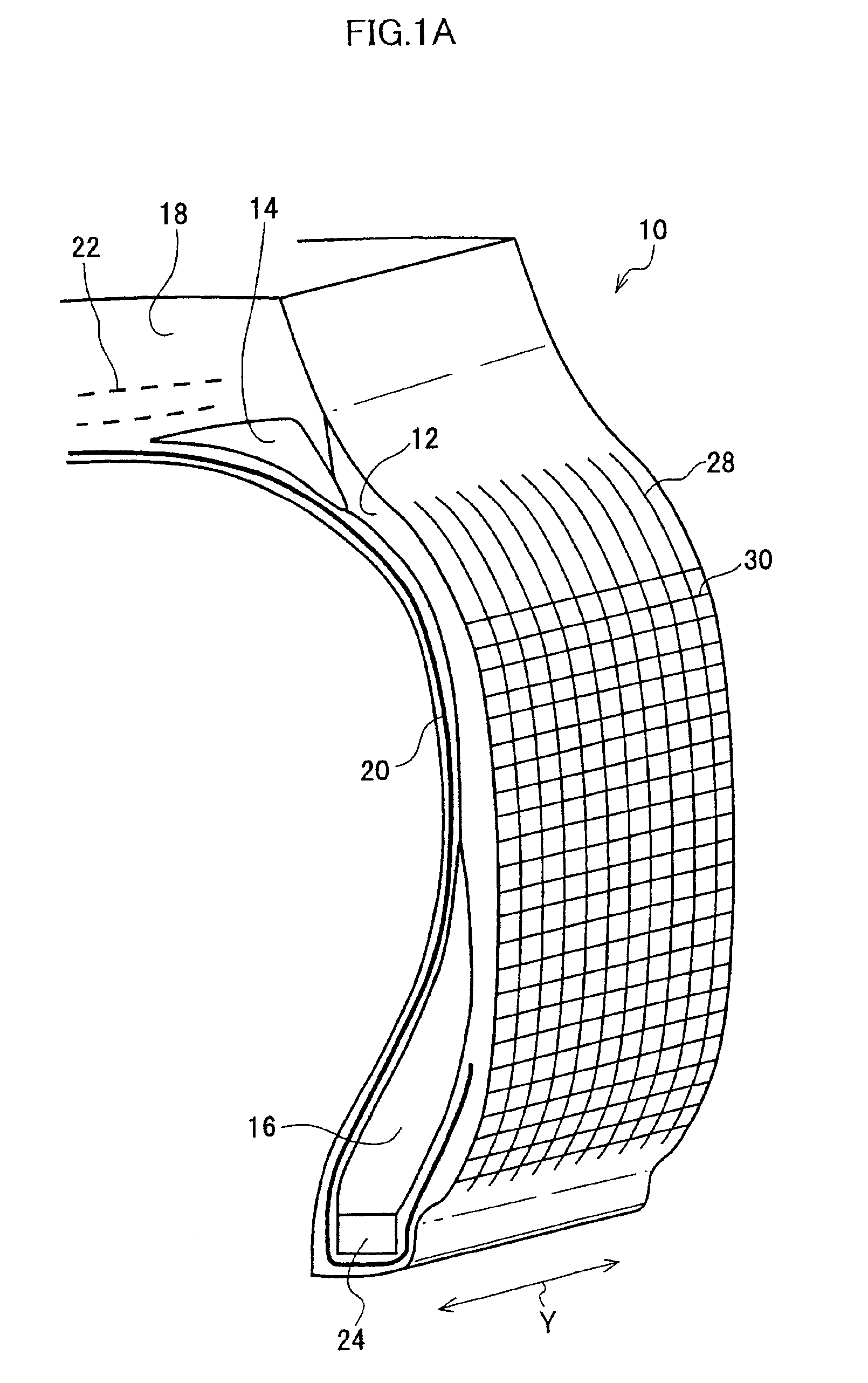 Device for producing an unvulcanized rubber member for tire manufacturing