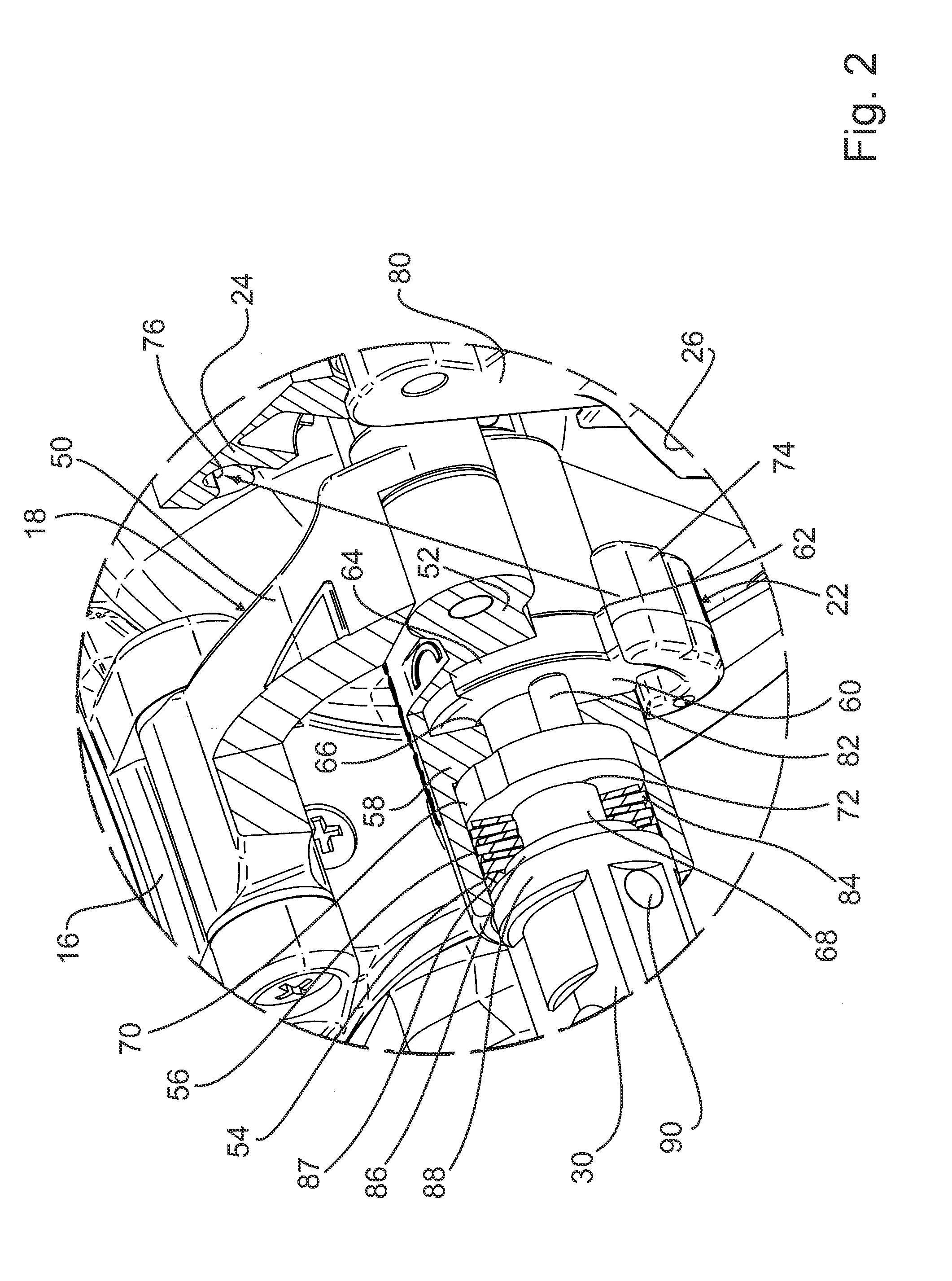 Loupe support system