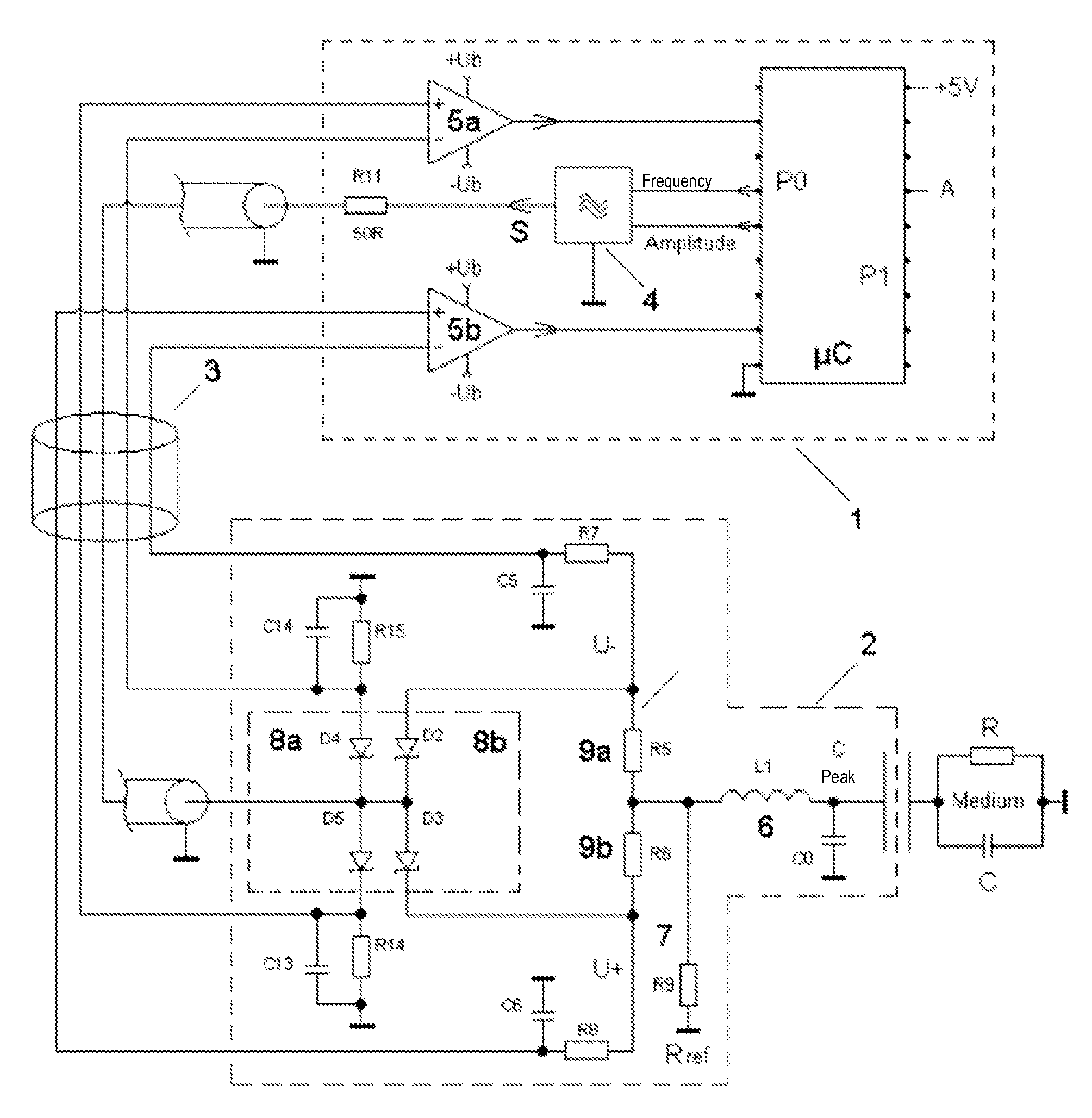 Fill level measuring device