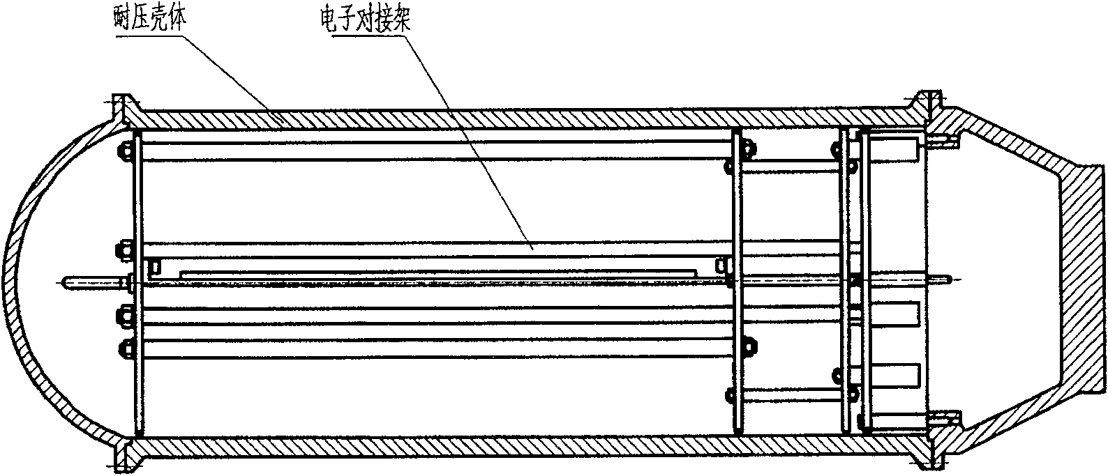 Underwater electronic compartment