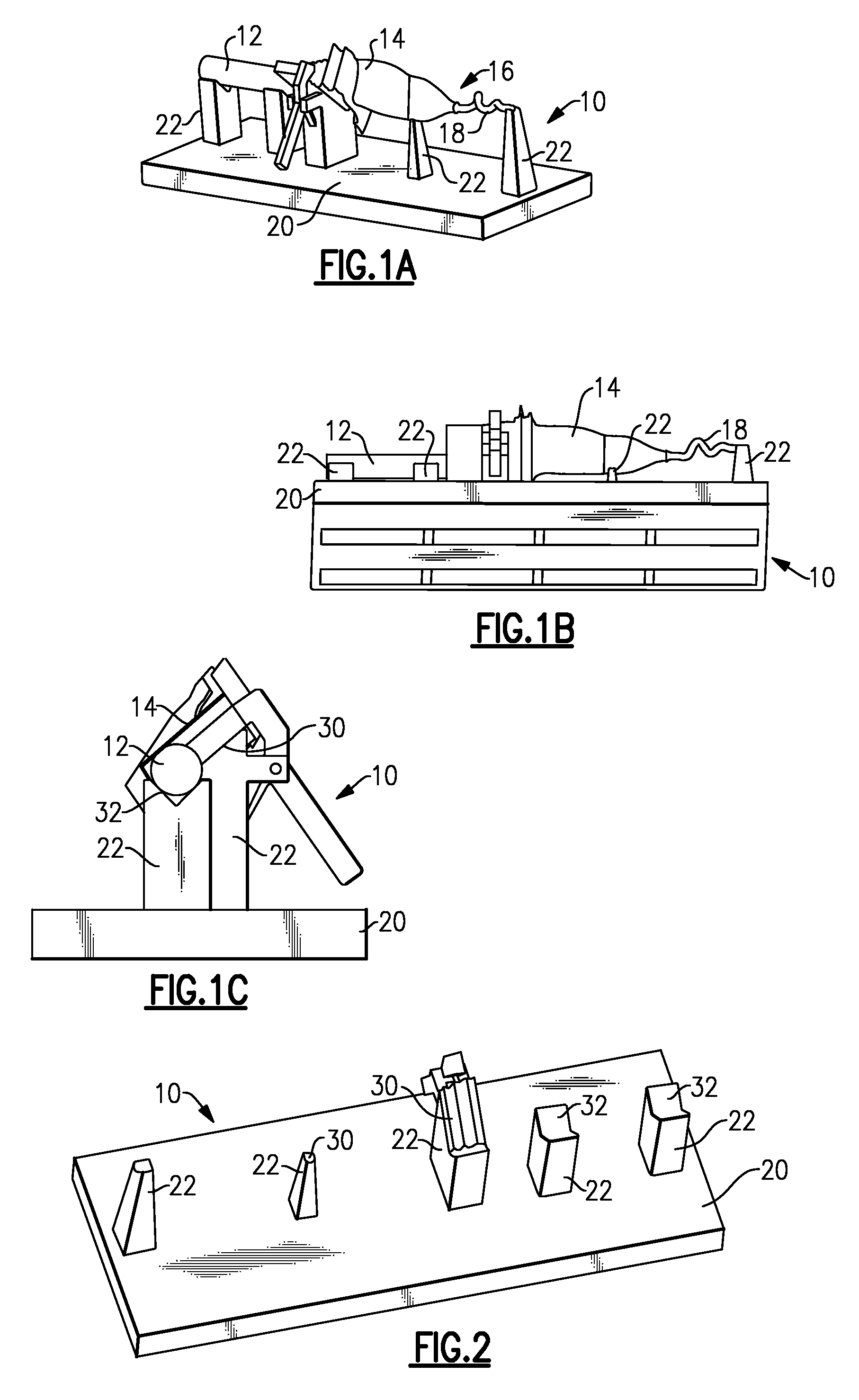 Lost wax investment casting gating fixtures