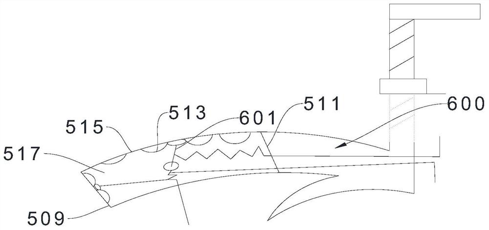 Knife needle equipment and knife needle device