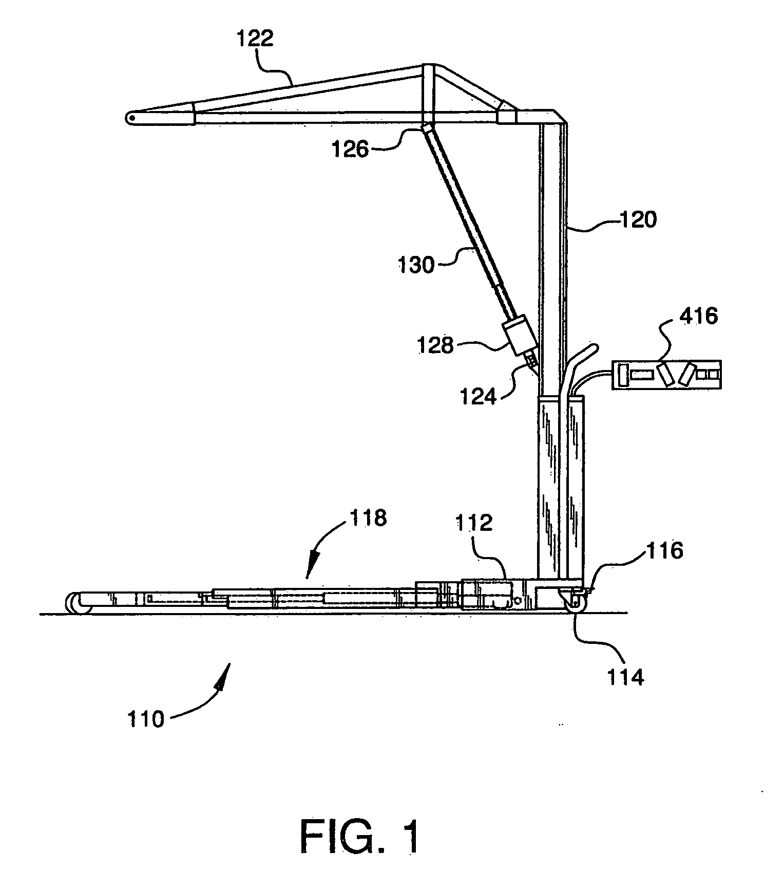 Stretcher supporter for a storable patient lift and transfer device and method for doing the same