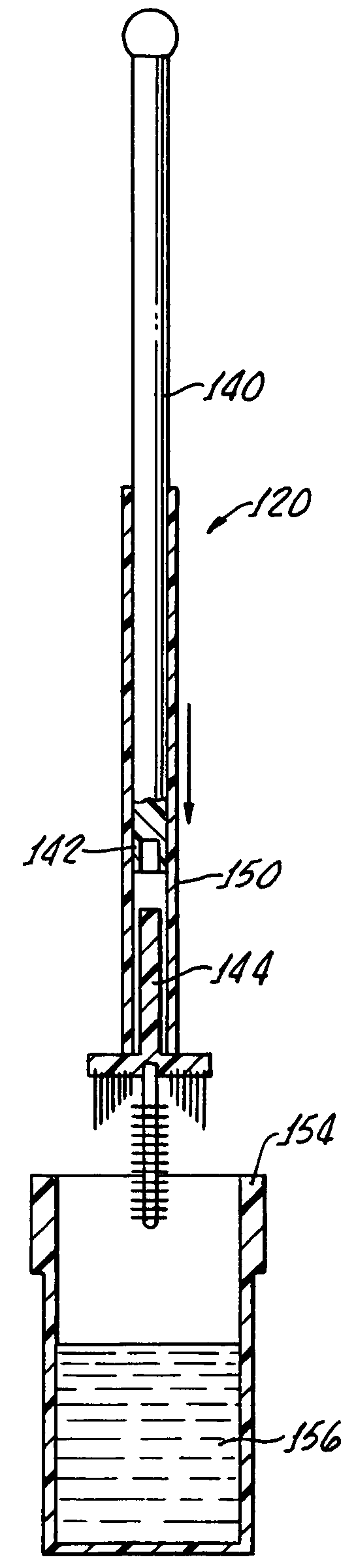 PAP smear sampling device and system