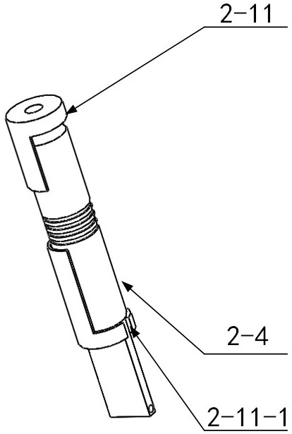 Full-automatic needle and bomb replacement particle implantation device