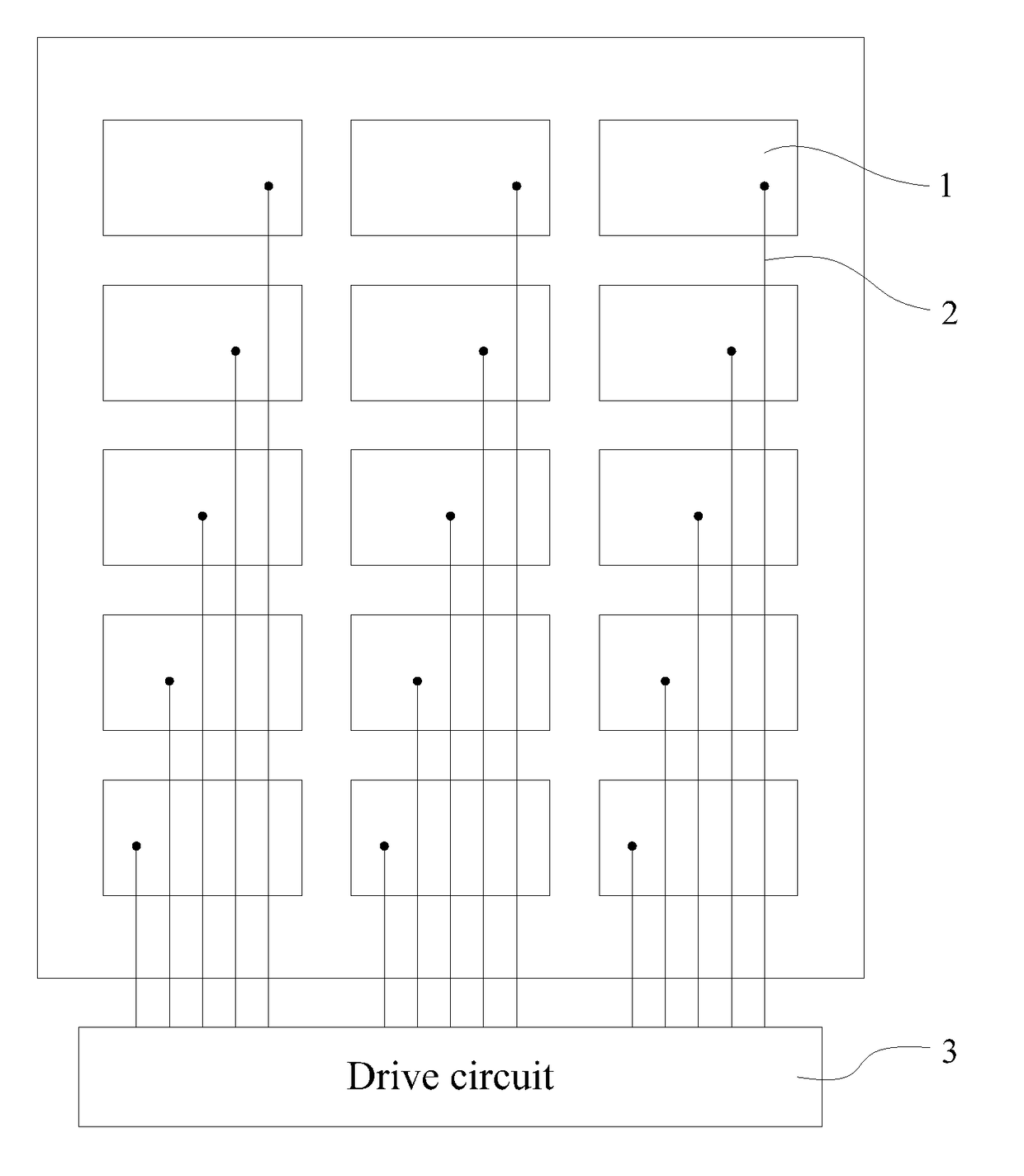 Array substrate and touch display device