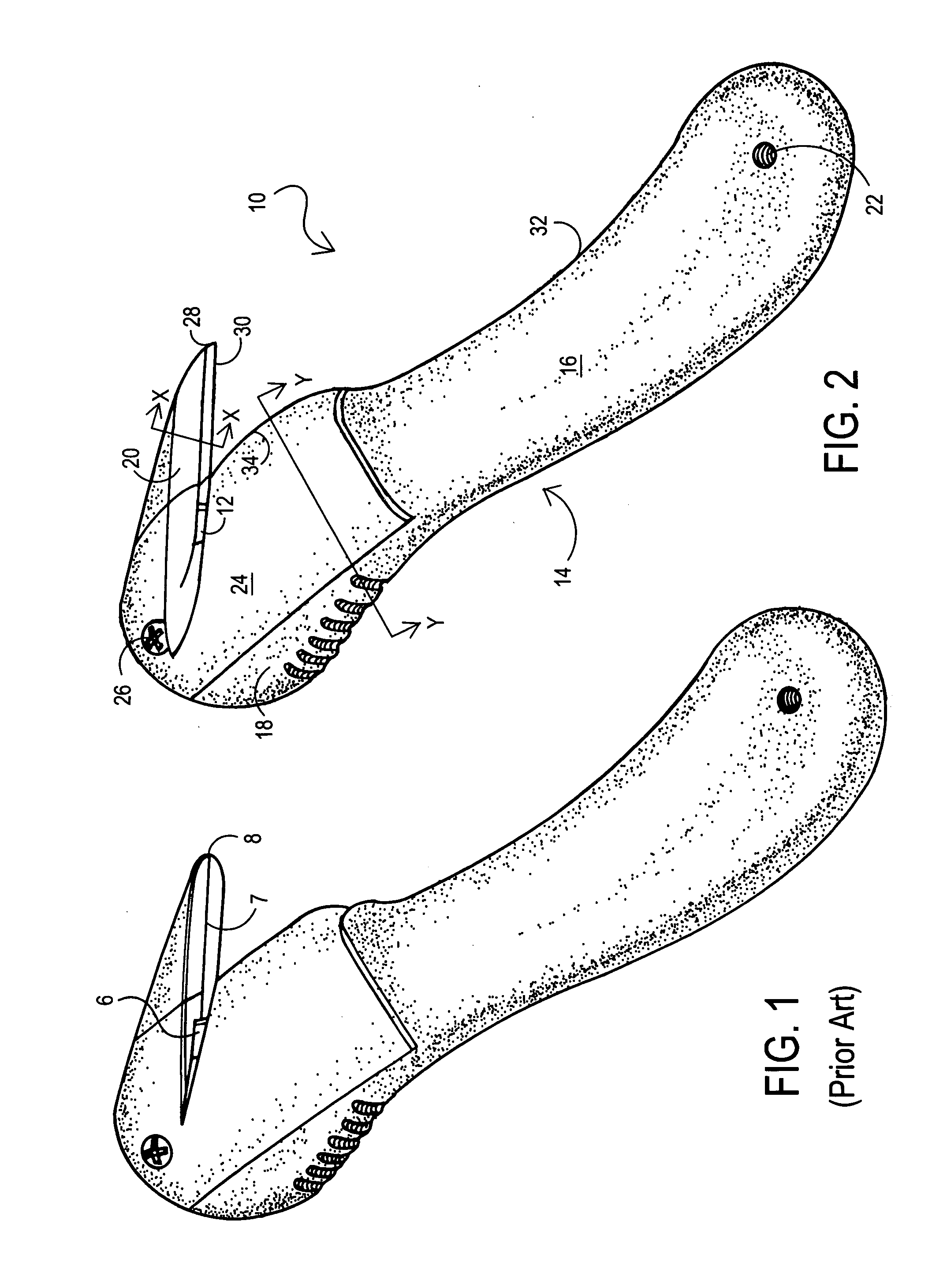 Landscape utility knife assembly