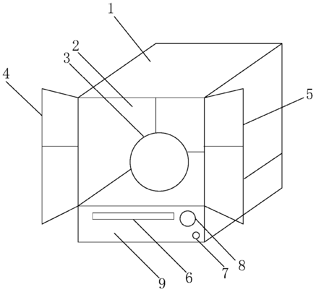 Interaction device associated with a plurality of mobile phone terminals