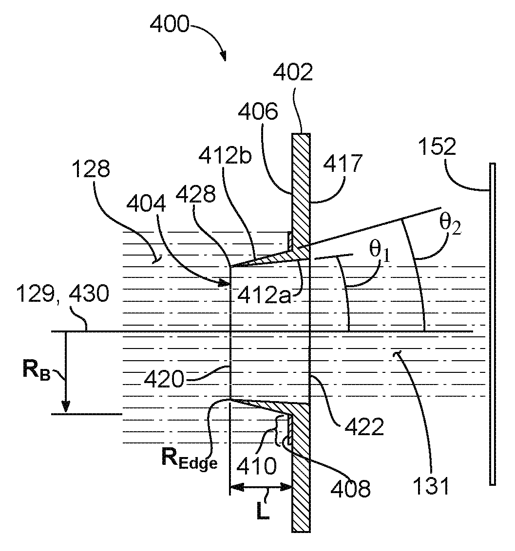 Apparatus and method for reducing particulate contamination in gas cluster ion beam processing equipment