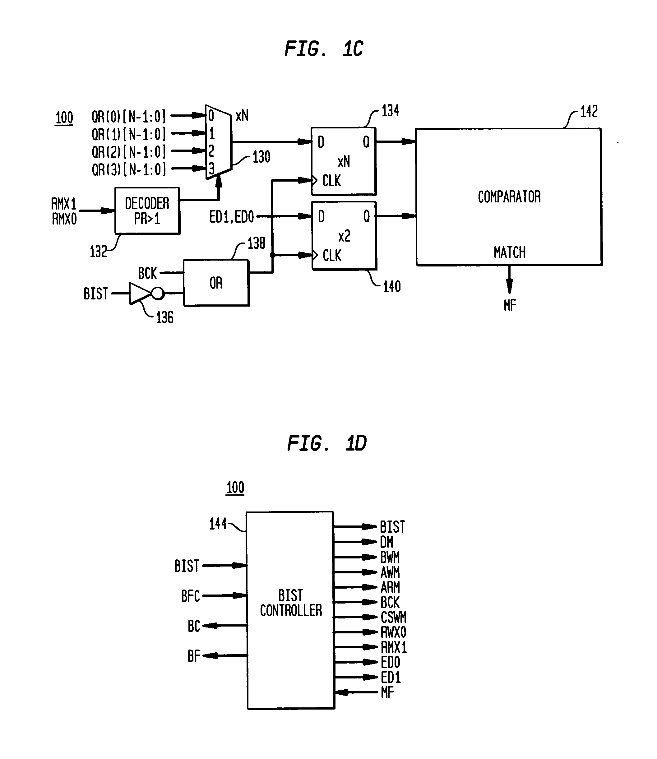 Generalized BIST for multiport memories