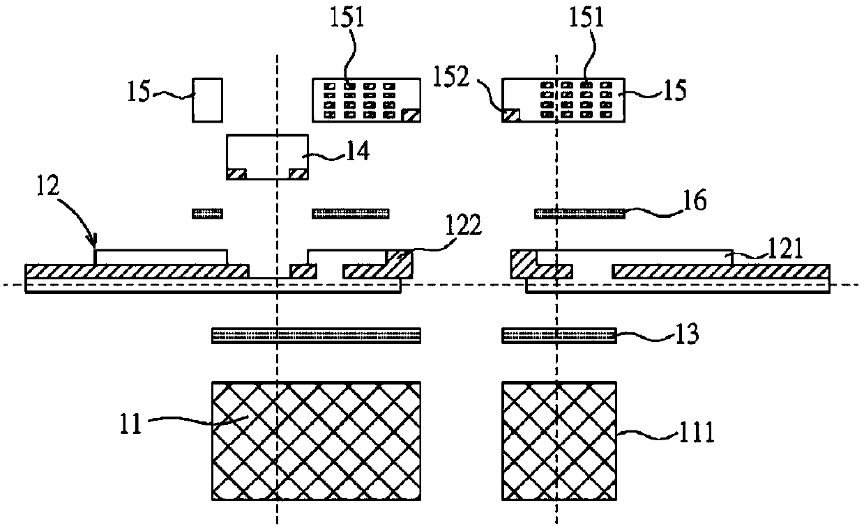 Integrated driving module with energy conversion function and manufacturing method thereof