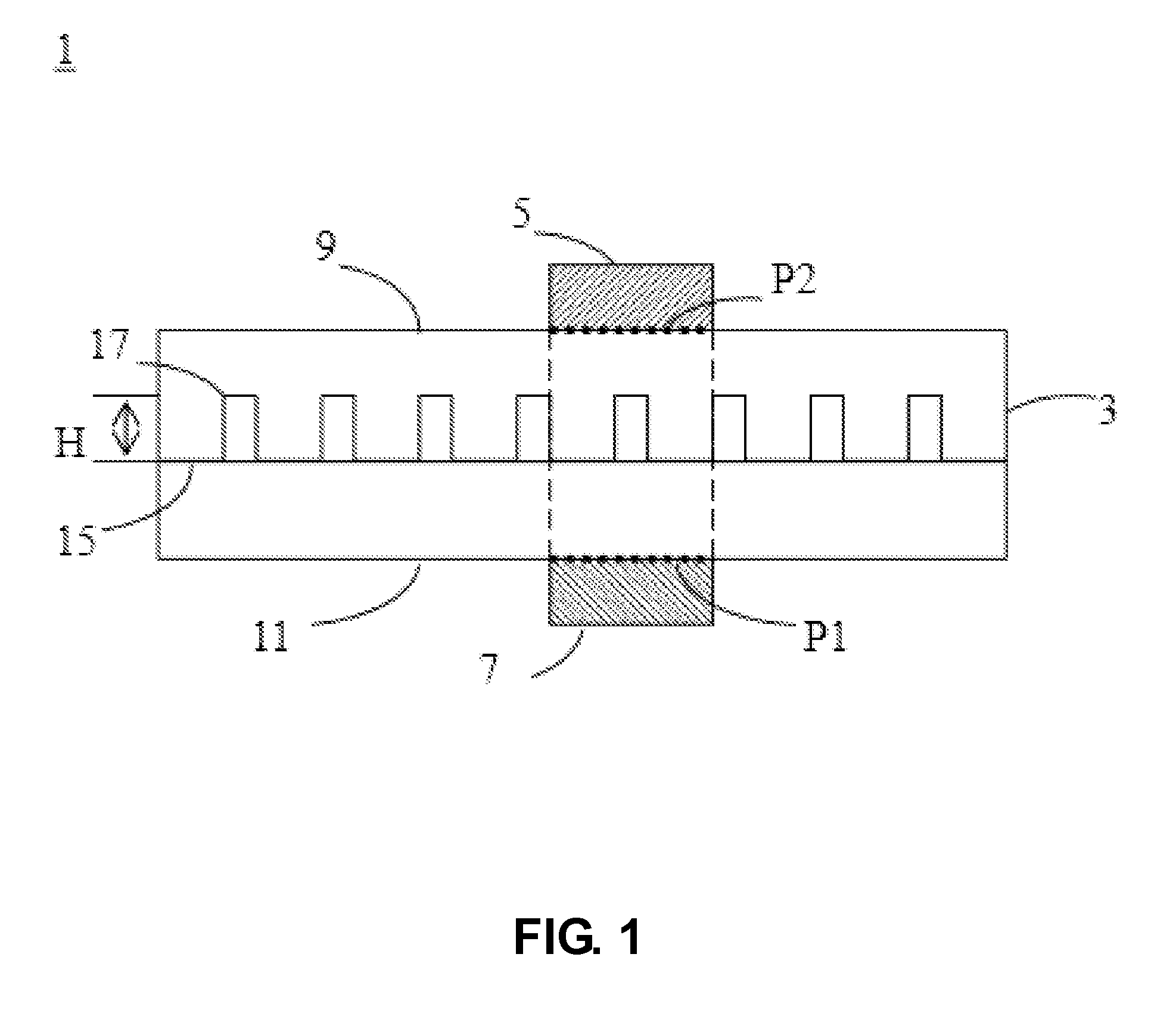 Dual radiation patterns antenna