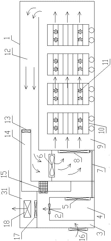 Heat pump drying equipment with dehumidification and humidity elimination switching function and drying method