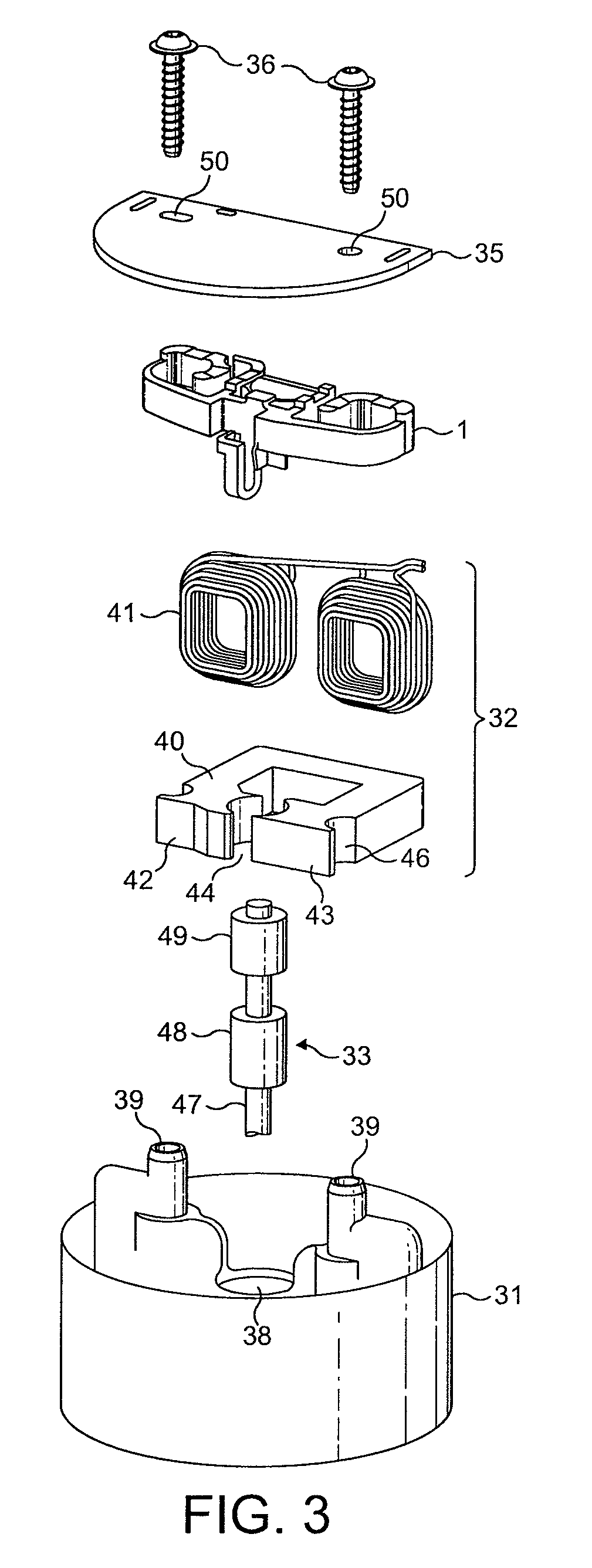 Holder for a position sensor