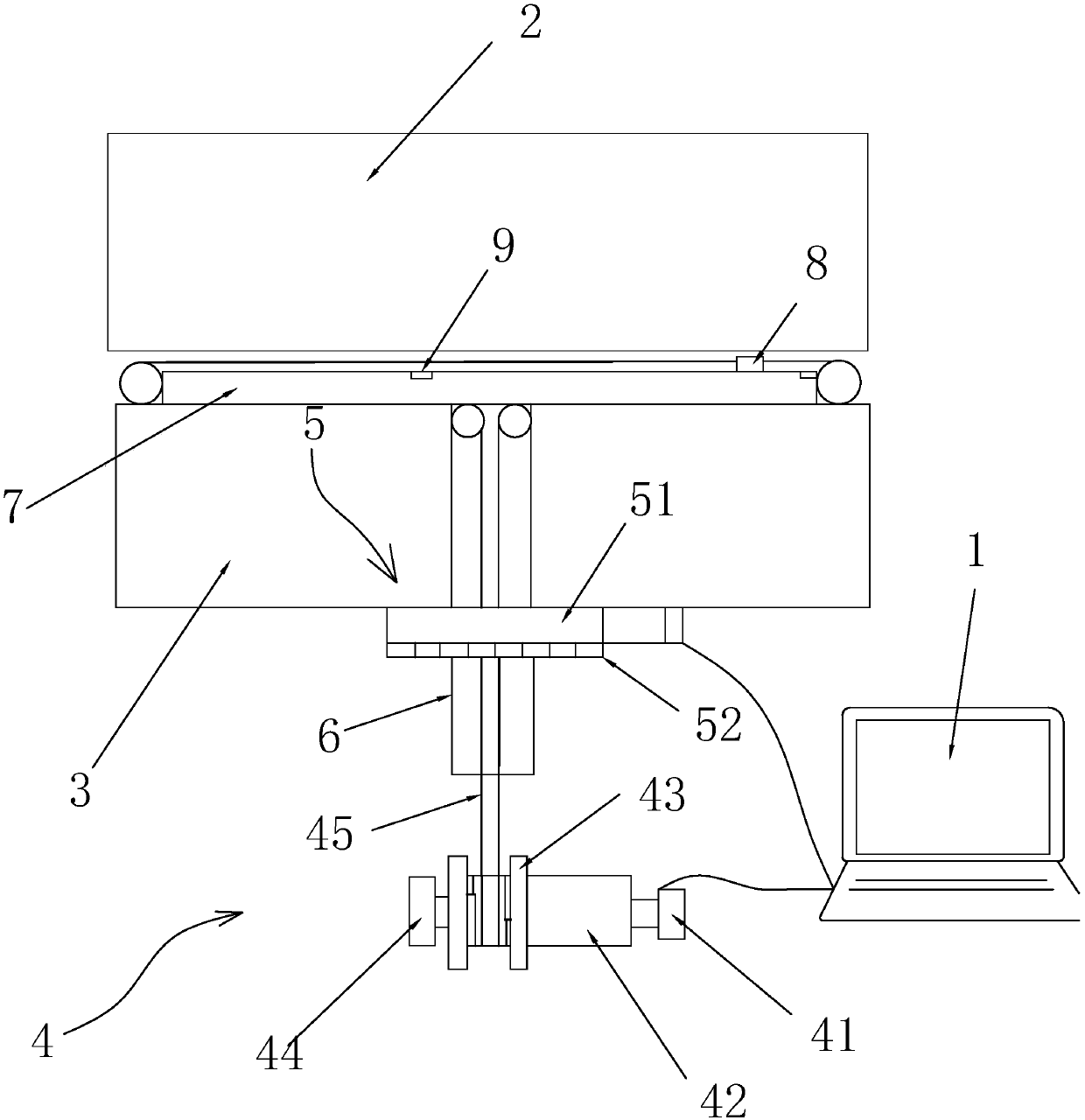 Full-automatic magnetic field measurement device applicable to mini cyclotron having 20mm-30mm gap