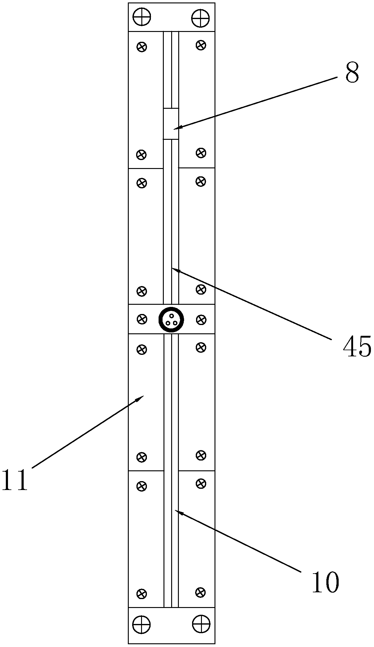 Full-automatic magnetic field measurement device applicable to mini cyclotron having 20mm-30mm gap