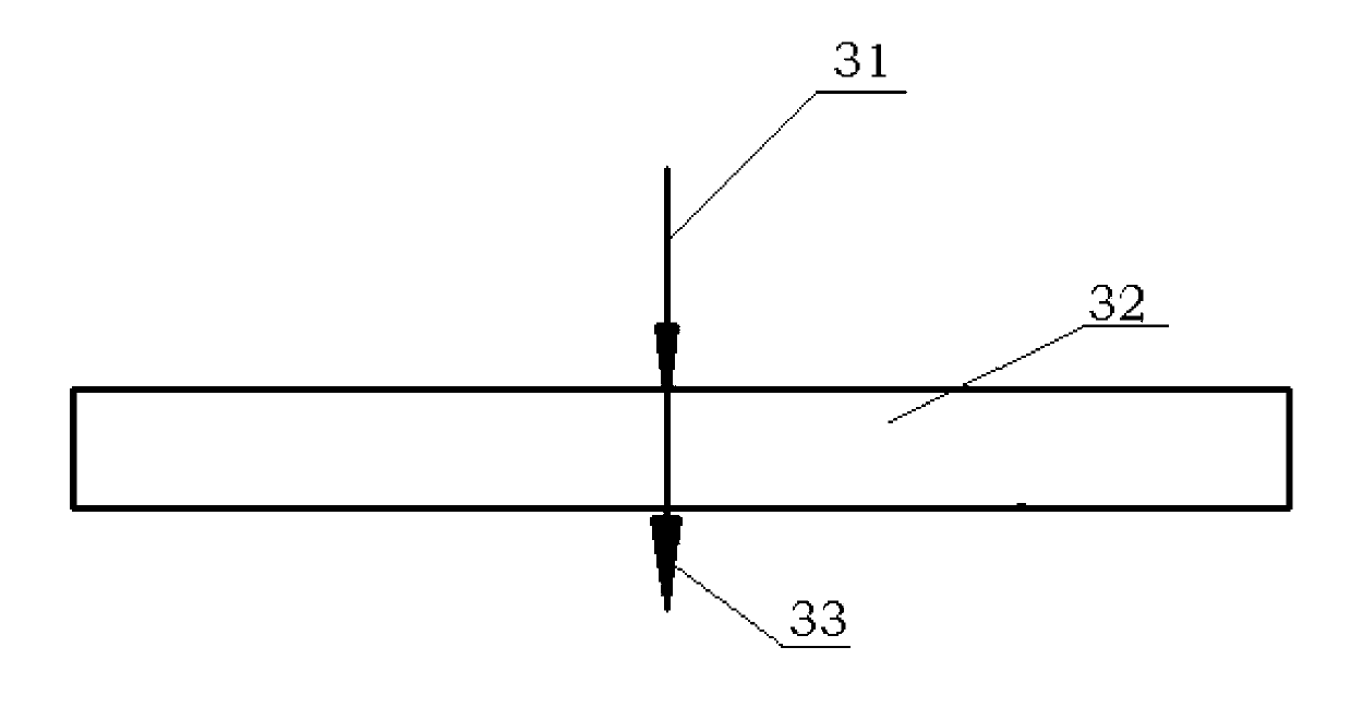 Method for annealing stress of prestressed glass laser