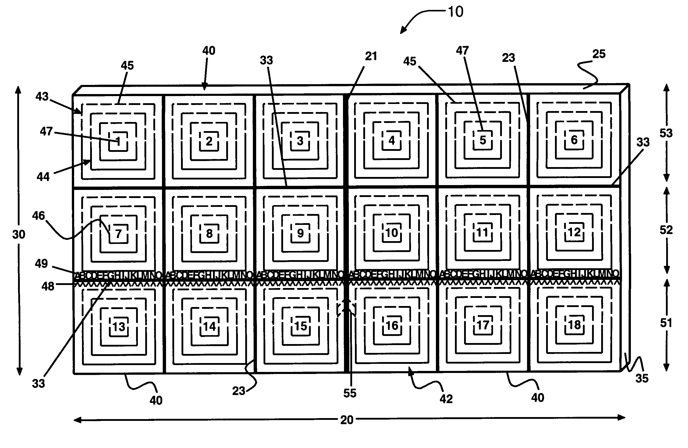 Exercise alignment mat system