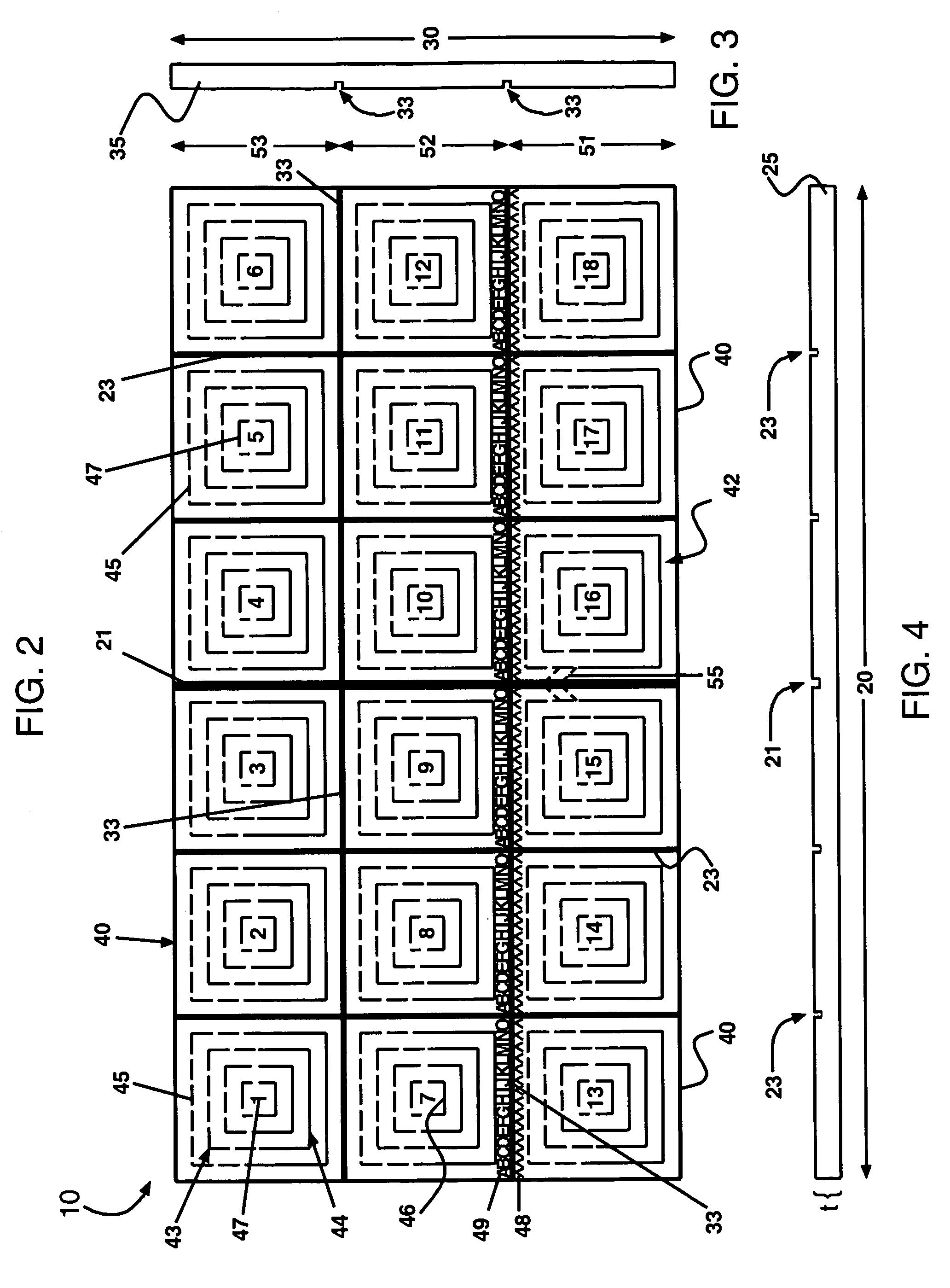 Exercise alignment mat system