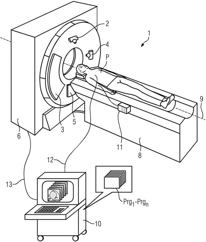 Image-based motion compensation of image data