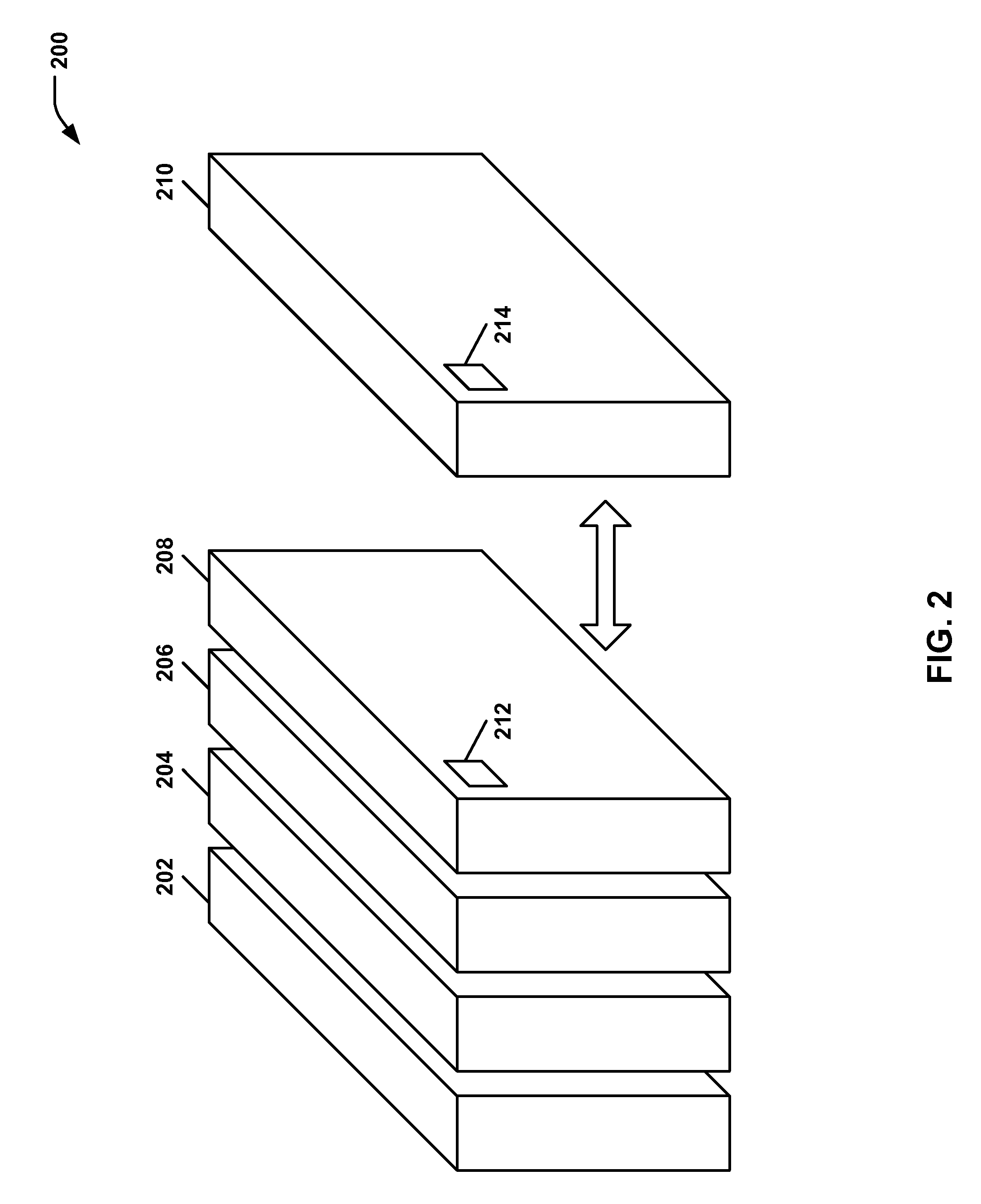 Authentication using optically sensed relative position