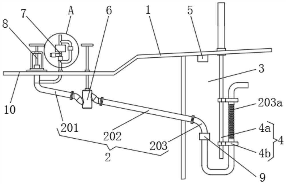 Chemical tanker deck residual liquid system