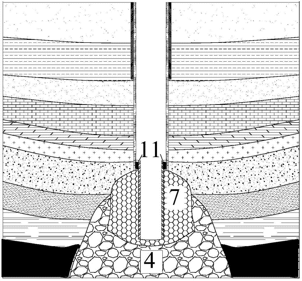 Method for improving stability of coal-bed methane surface drill well