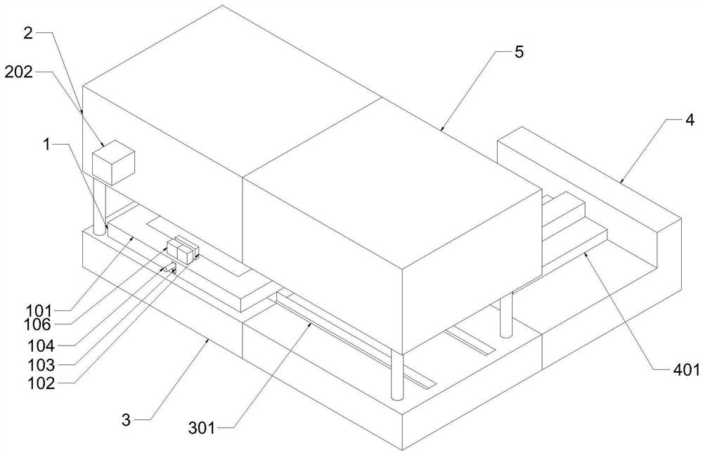 Optical fiber device packaging package with good anti-fracture effect