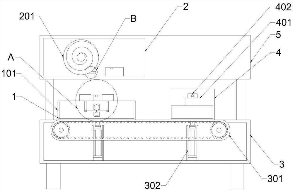 Optical fiber device packaging package with good anti-fracture effect