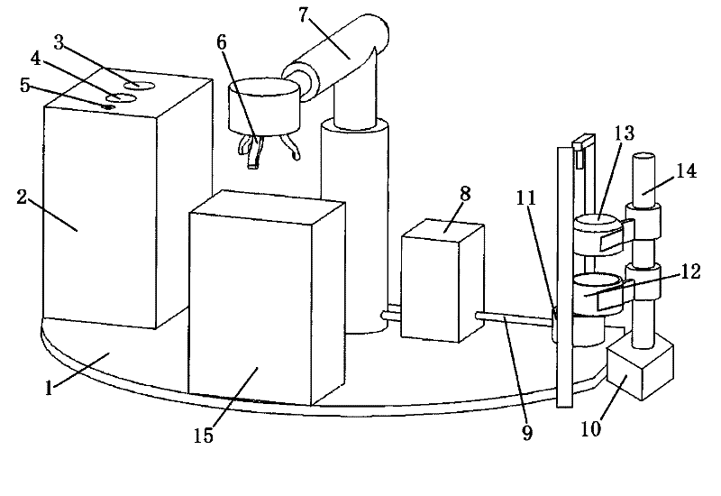 Biological sampling robot system