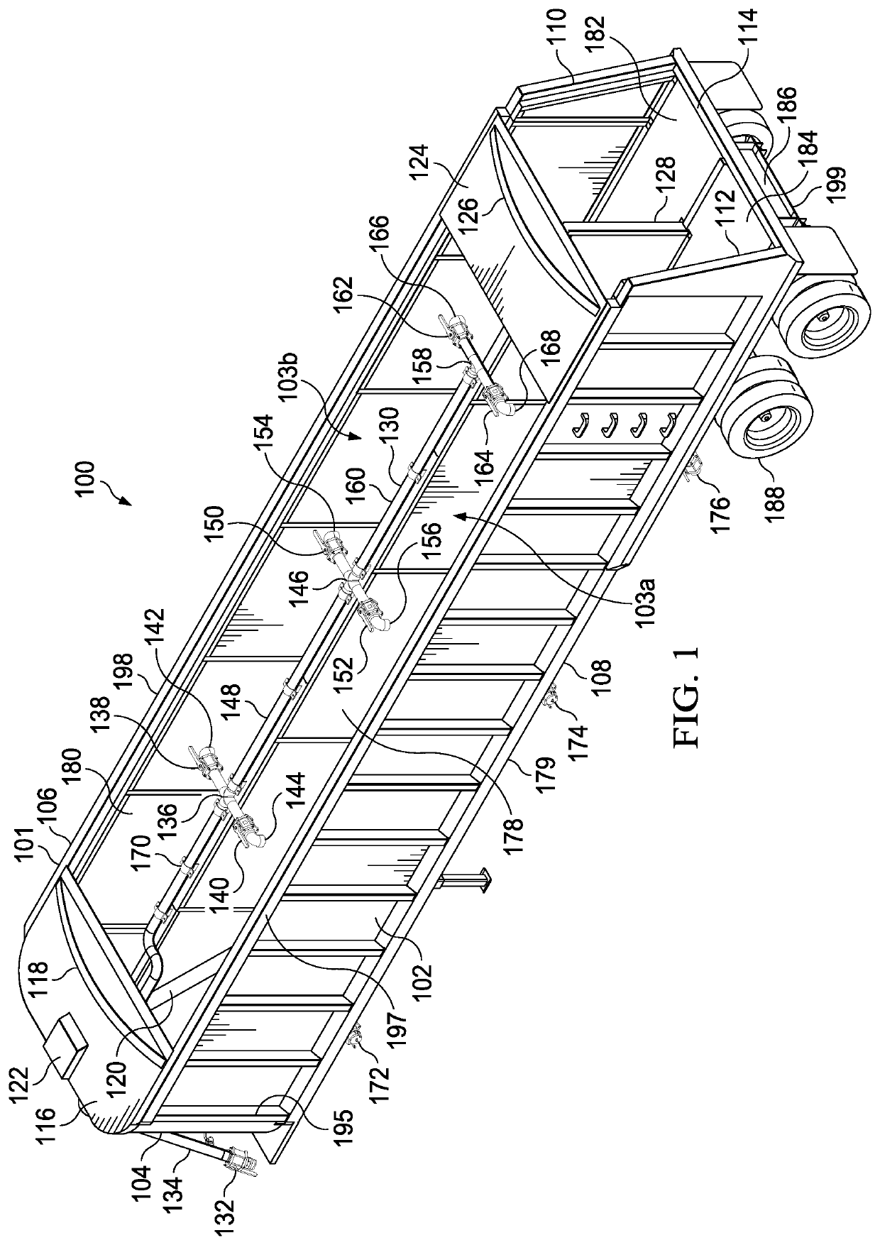 Fast flow dewatering trailer apparatus and method of use