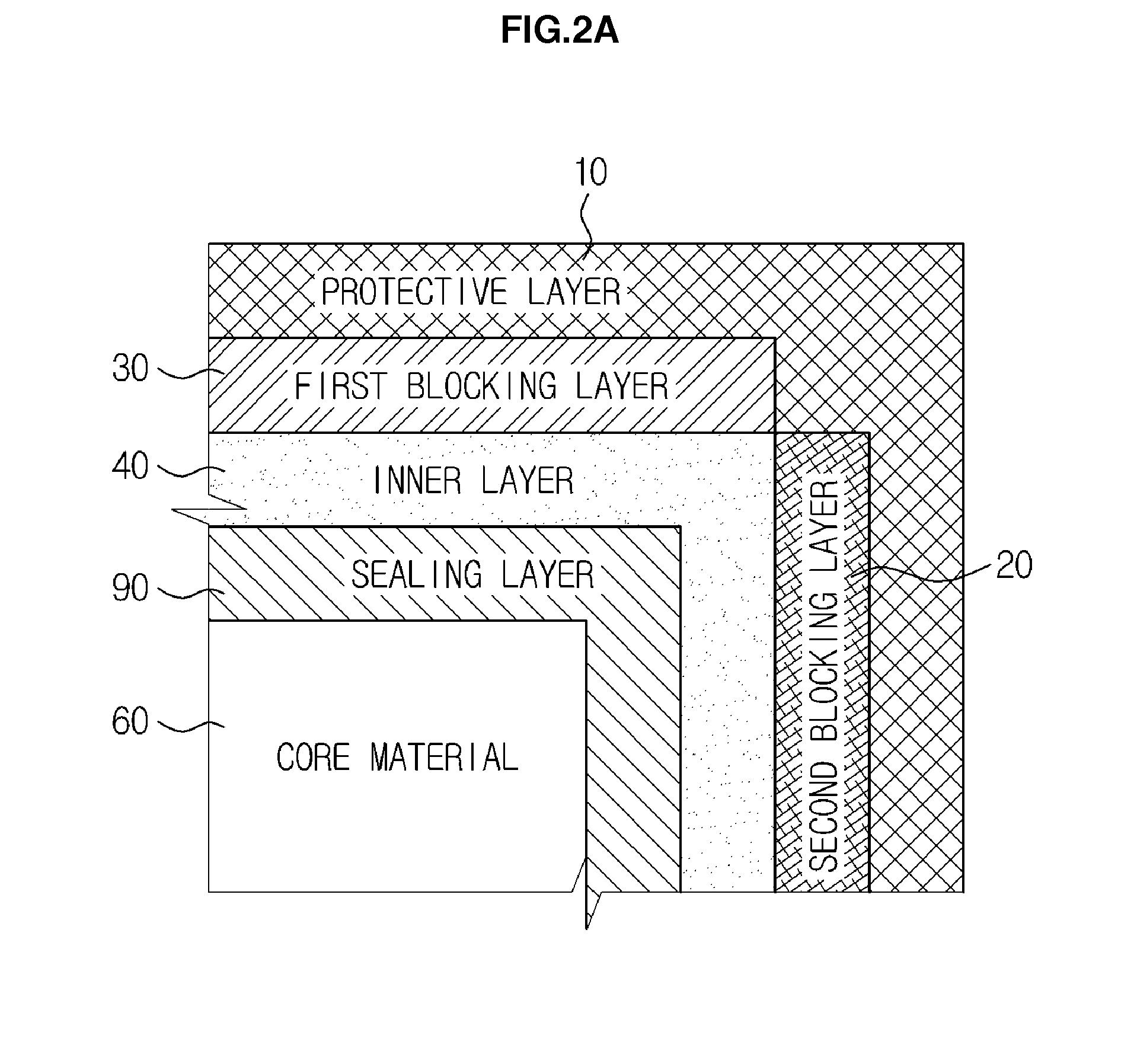 Vacuum heat insulating material and refrigerator including the same