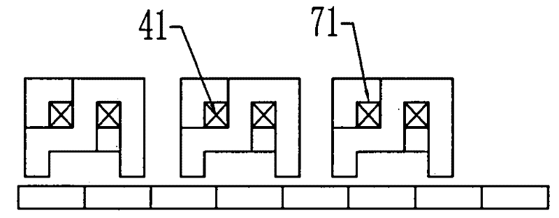 Transverse flux permanent-magnet planar motor